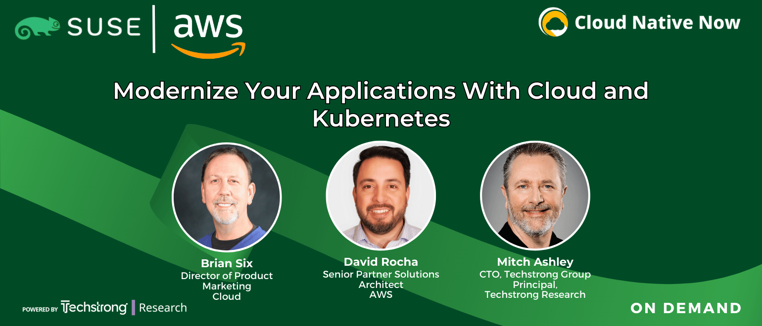 Modernize Your Applications With Cloud and Kubernetes