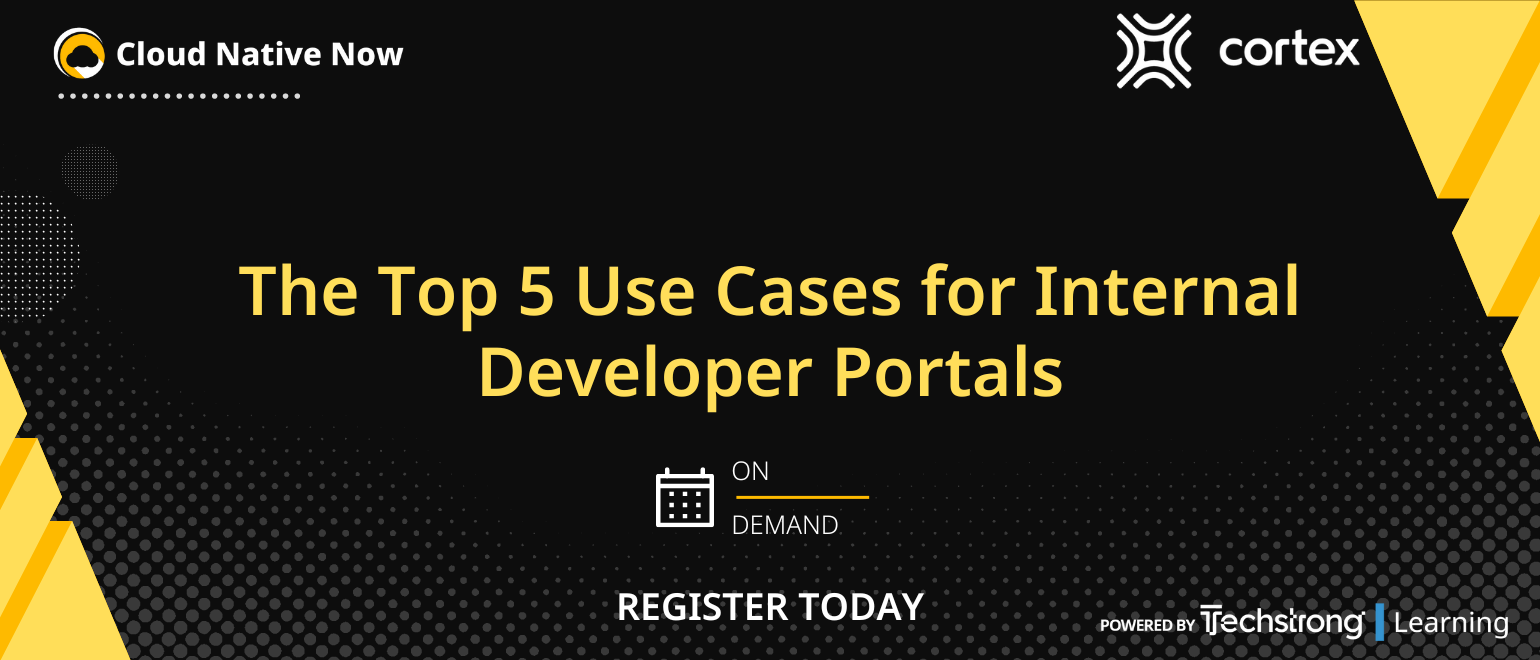 The Top 5 Use Cases for Internal Developer Portals The Top 5 Use Cases for Internal Developer Portals