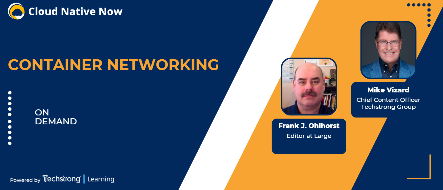 Container Networking Container Networking